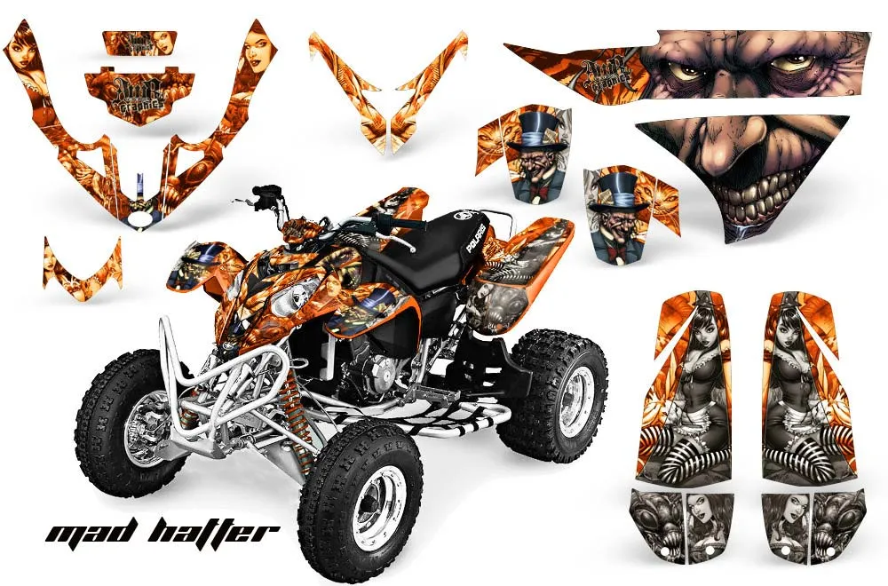 Polaris Predator 500 ATV Custom Graphic Kit - 2002-2011