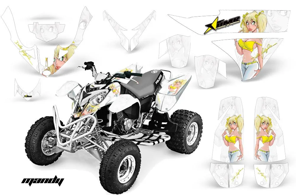 Polaris Predator 500 ATV Custom Graphic Kit - 2002-2011