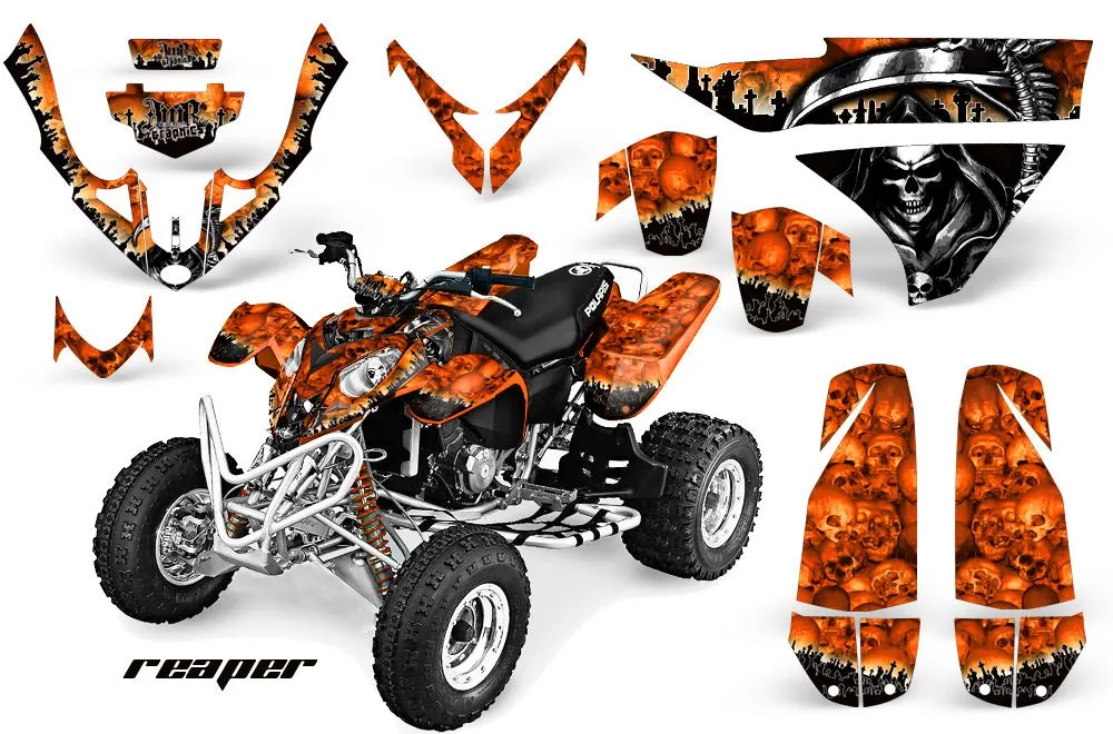Polaris Predator 500 ATV Custom Graphic Kit - 2002-2011