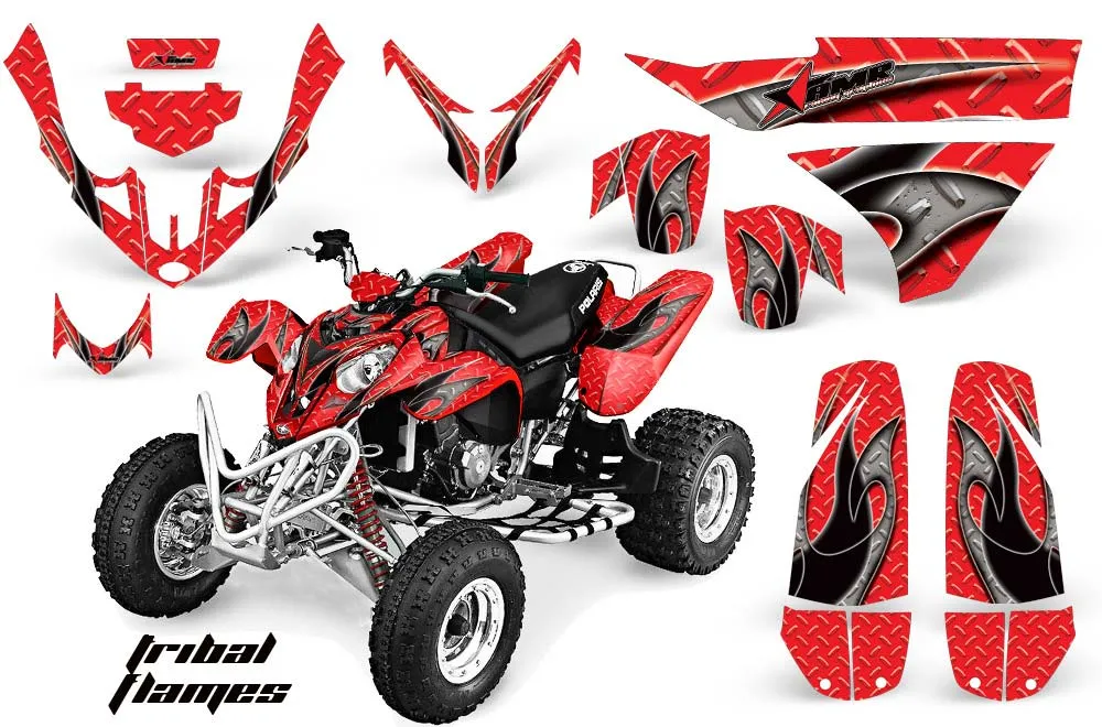 Polaris Predator 500 ATV Custom Graphic Kit - 2002-2011