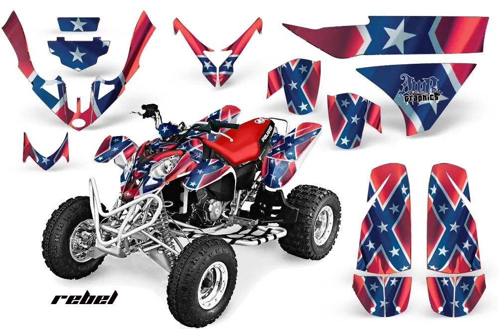Polaris Predator 500 ATV Graphic Kit - 2002-2011 Rebel