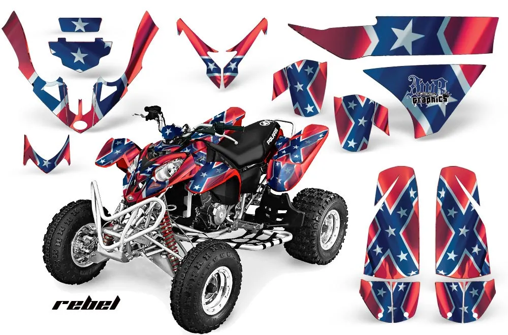 Polaris Predator 500 ATV Graphic Kit - 2002-2011 Rebel