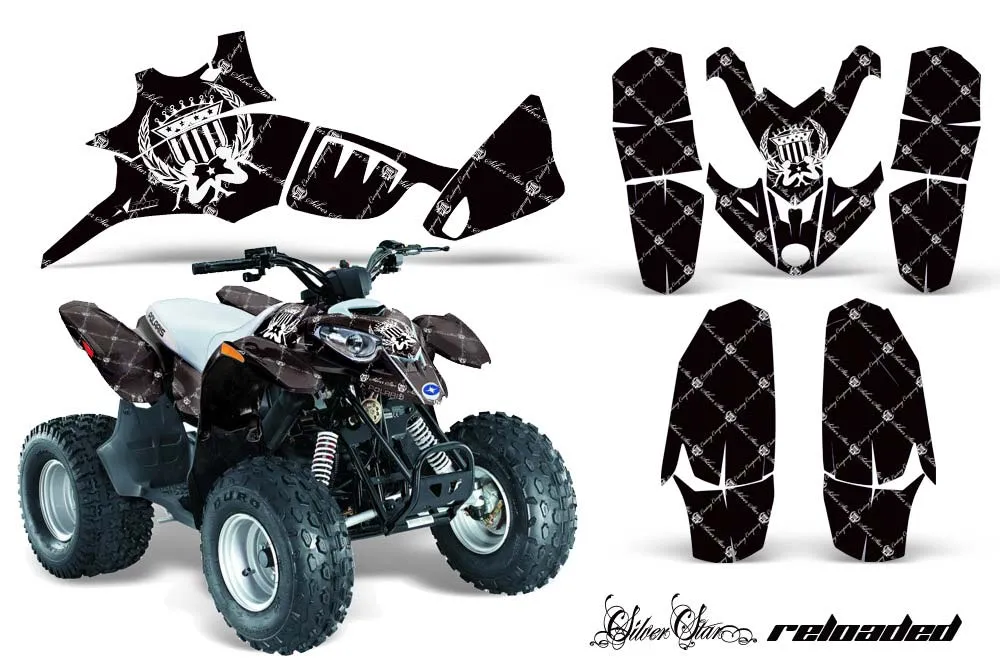 Polaris Predator 90 ATV Custom Graphic Kit - 2002-2011