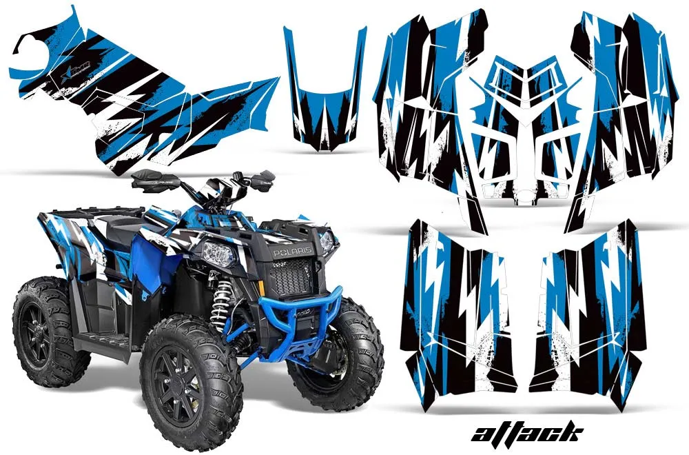 Polaris Scrambler XP 850 / 1000 ATV Custom Graphic Kit - 2013-2016