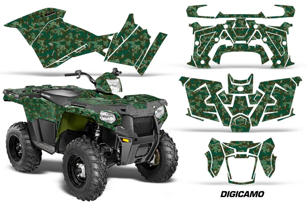 Polaris Sportsman 325ETX / 450 / 570 ATV Custom Graphic Kit - 2014-2017