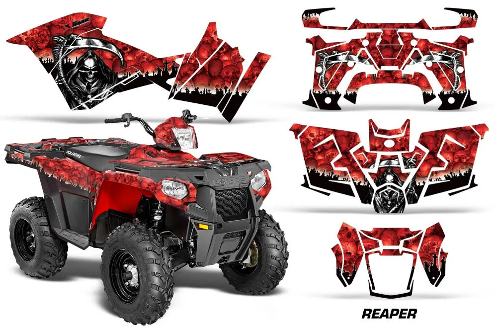 Polaris Sportsman 325ETX / 450 / 570 ATV Custom Graphic Kit - 2014-2017