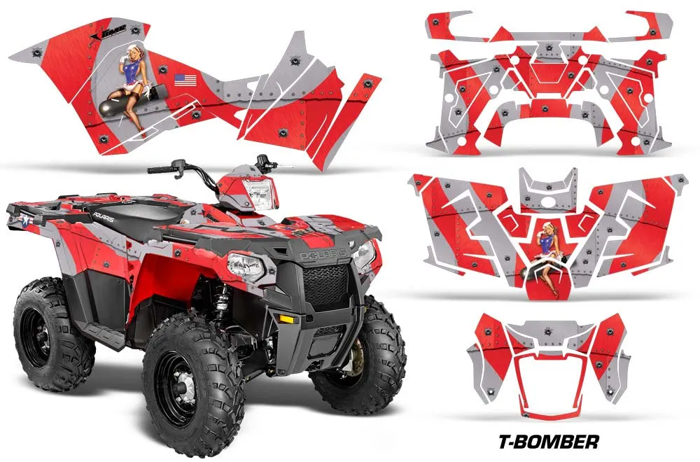 Polaris Sportsman 325ETX / 450 / 570 ATV Custom Graphic Kit - 2014-2017