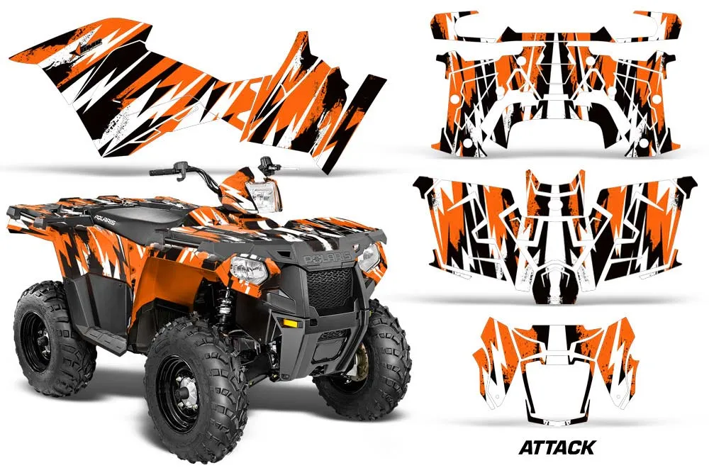 Polaris Sportsman 325ETX / 450 / 570 ATV Custom Graphic Kit - 2014-2017