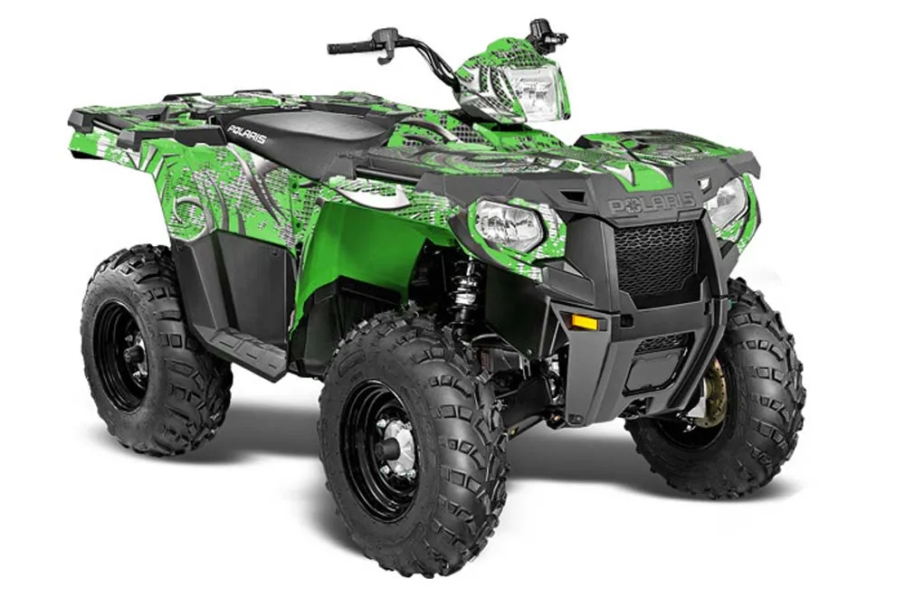 Polaris Sportsman 325ETX / 450 / 570 ATV Graphic Kit - 2014-2017 Deaden Green