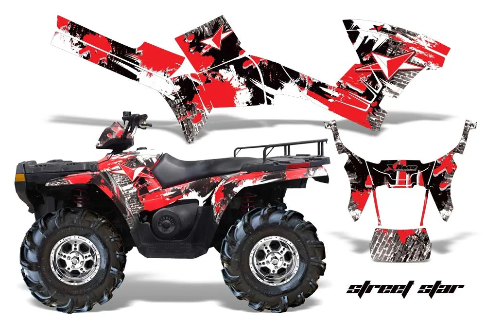 Polaris Sportsman 800 / 500 ATV Custom Graphic Kit - 2011-2015