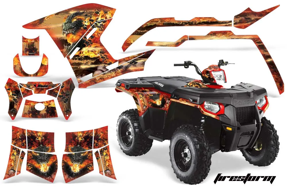 Polaris Sportsman 800 / 500 ATV Custom Graphic Kit - 2011-2015