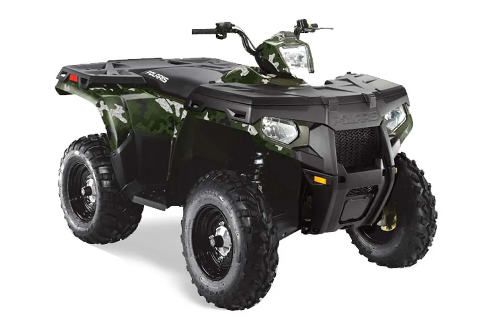Polaris Sportsman 800 / 500 ATV Graphic Kit - 2005-2010 Camoplate Army Green