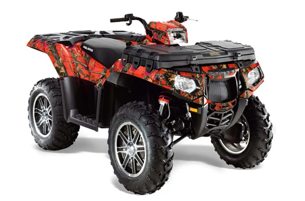 Polaris Sportsman 550 / 850 / 850SP / 1000 ATV Graphic Kit - 2009-2016 Fire Camo