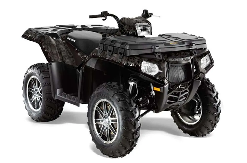 Polaris Sportsman 550 / 850 / 850SP / 1000 ATV Graphic Kit - 2009-2016 Reaper Black