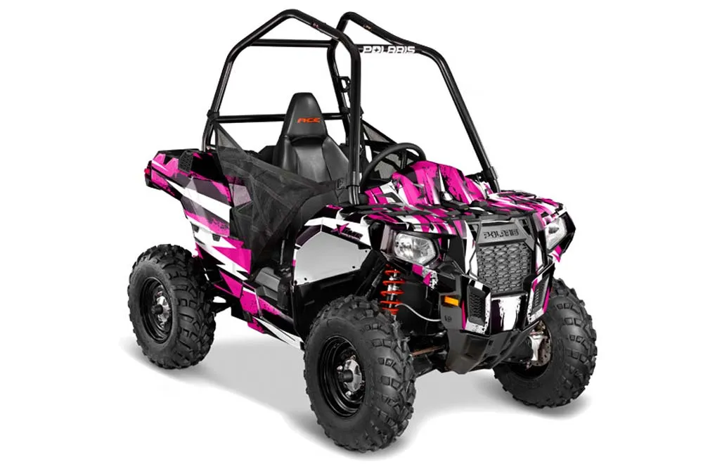Polaris Sportsman ACE 325 / 570 ATV Graphic Kit - 2014-2016 Attack Pink