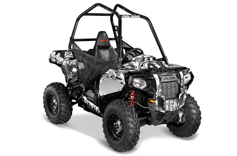 Polaris Sportsman ACE 325 / 570 ATV Graphic Kit - 2014-2016 Reaper White