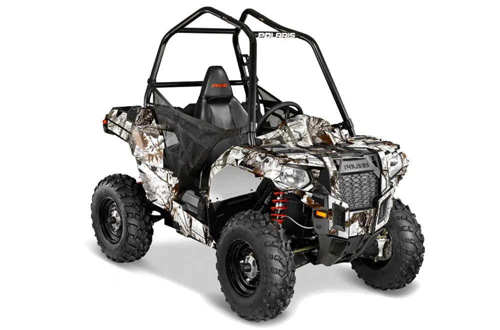Polaris Sportsman ACE 325 / 570 ATV Graphic Kit - 2014-2016 Tundra Snow Camo