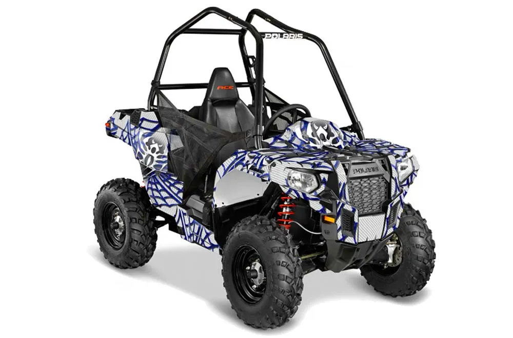 Polaris Sportsman ACE 325 / 570 ATV Graphic Kit - 2014-2016 Widow Maker Blue