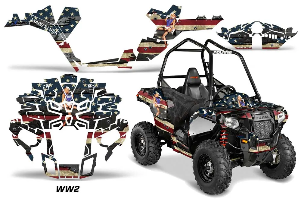 Polaris Sportsman ACE 325 / 570 ATV Graphic Kit - 2014-2016 WW2