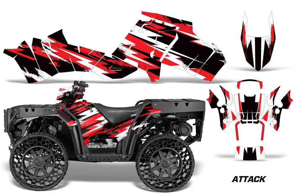 Polaris Sportsman WV850 ATV Custom Graphic Kit - 2012-2015