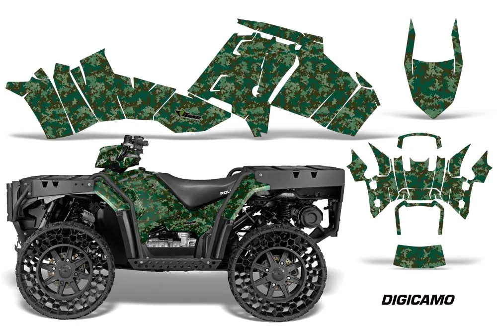 Polaris Sportsman WV850 ATV Custom Graphic Kit - 2012-2015