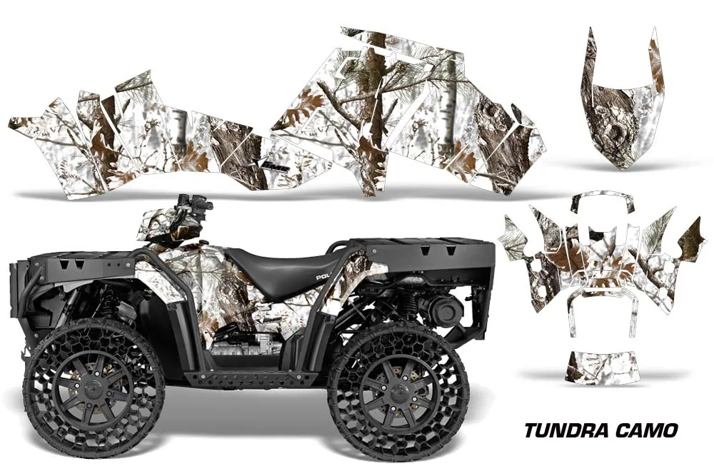 Polaris Sportsman WV850 ATV Graphic Kit - 2012-2015 Tundra Camo