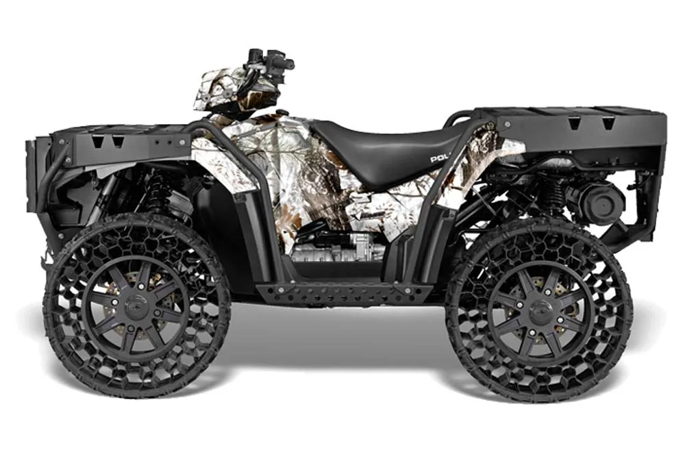 Polaris Sportsman WV850 ATV Graphic Kit - 2012-2015 Tundra Camo