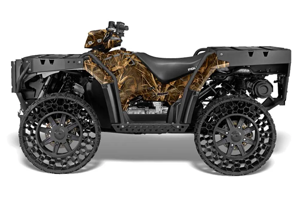 Polaris Sportsman WV850 ATV Graphic Kit - 2012-2015 Wing Camo