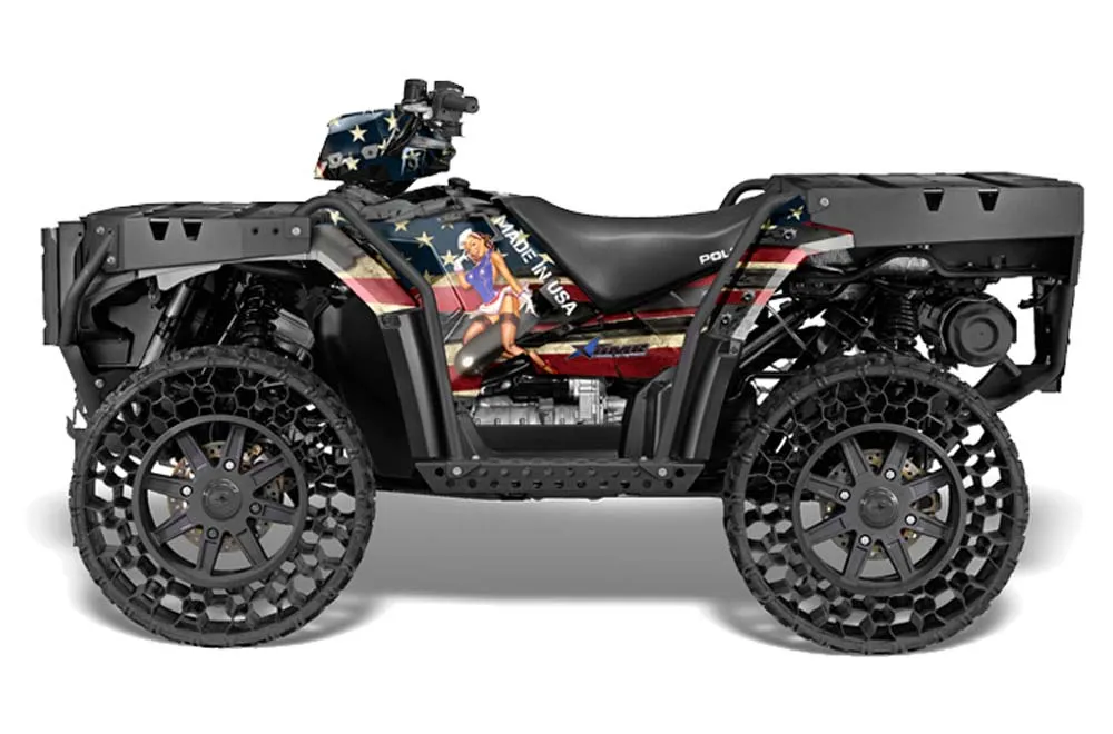 Polaris Sportsman WV850 ATV Graphic Kit - 2012-2015 WW2