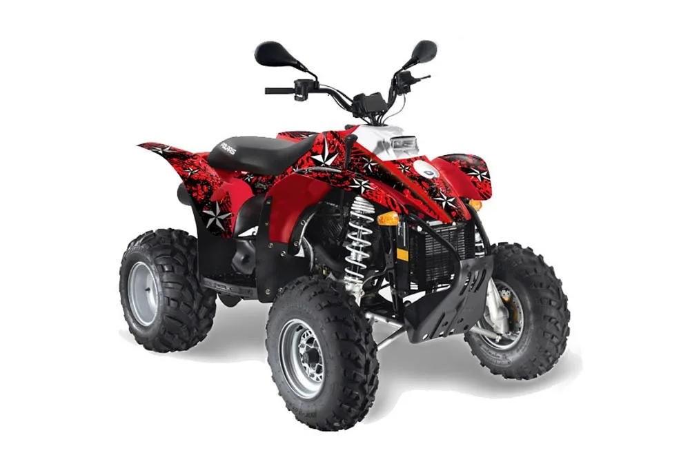 Polaris Trailblazer 350 ATV Graphic Kit - 1985-2009 Northstar Red