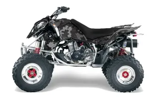 Polaris Outlaw 450 / 500 / 525 ATV Graphic Kit - 2006-2008 Camoplate Black