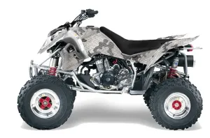Polaris Outlaw 450 / 500 / 525 ATV Graphic Kit - 2006-2008 Camoplate White