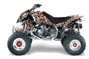 Polaris Outlaw 450 / 500 / 525 ATV Graphic Kit - 2006-2008 Urban Camo Orange