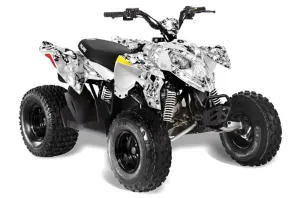 Polaris Outlaw 90 / 110 ATV Graphic Kit - 2002-2025 Butterfly Black