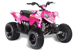 Polaris Outlaw 90 / 110 ATV Graphic Kit - 2002-2025 Starlett Pink
