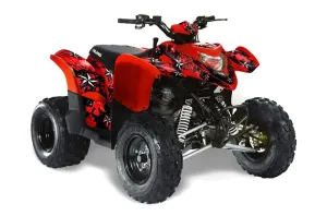 Polaris Phoenix 200 ATV Graphic Kit - 2005-2023 Northstar Red