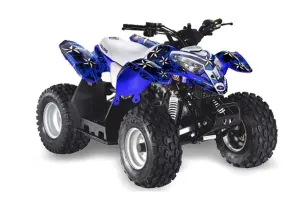 Polaris Predator 50 ATV Graphic Kit - All Years Northstar Blue