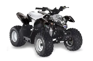 Polaris Predator 50 ATV Graphic Kit - All Years Reaper Black
