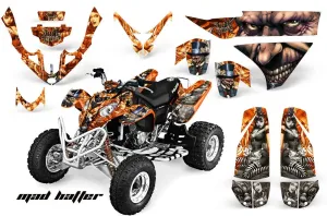 Polaris Predator 500 ATV Graphic Kit - 2002-2011 Mad Hatter Orange