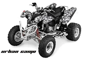 Polaris Predator 500 ATV Graphic Kit - 2002-2011 Urban Camo White