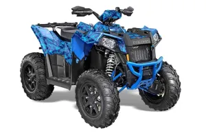 Polaris Scrambler XP 850 / 1000 ATV Graphic Kit - 2013-2016 Digi Camo Blue
