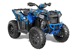 Polaris Scrambler XP 850 / 1000 ATV Graphic Kit - 2013-2016 Mad Hatter Blue