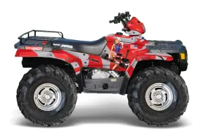 Polaris Sportsman 400 / 500 / 600 / 700 ATV Graphic Kit - 1995-2004 T Bomber Red