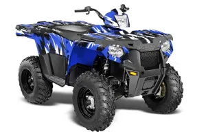 Polaris Sportsman 325ETX / 450 / 570 ATV Graphic Kit - 2014-2017 Attack Blue
