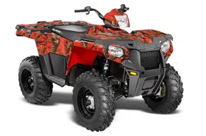 Polaris Sportsman 325ETX / 450 / 570 ATV Graphic Kit - 2014-2017 Fire Camo