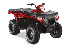 Polaris Sportsman 800 / 500 ATV Graphic Kit - 2005-2010 Reaper Red