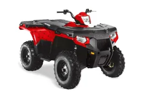 Polaris Sportsman 800 / 500 ATV Graphic Kit - 2011-2015 Silver Star - Reloaded Black