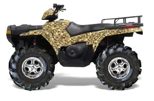 Polaris Sportsman 800 / 500 ATV Graphic Kit - 2005-2010 Skull Camo