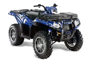 Polaris Sportsman 550 / 850 / 850SP / 1000 ATV Graphic Kit - 2009-2016 Deaden Blue