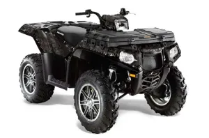 Polaris Sportsman 550 / 850 / 850SP / 1000 ATV Graphic Kit - 2009-2016 Reaper Black